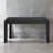 Modern Console Table With 2 Grooved Drawers, Soft Rounded Curves, Glossy Durable Surface, And Adjustable Foot Pads For Stability, Ideal For Living Room And Entryway-1888571786