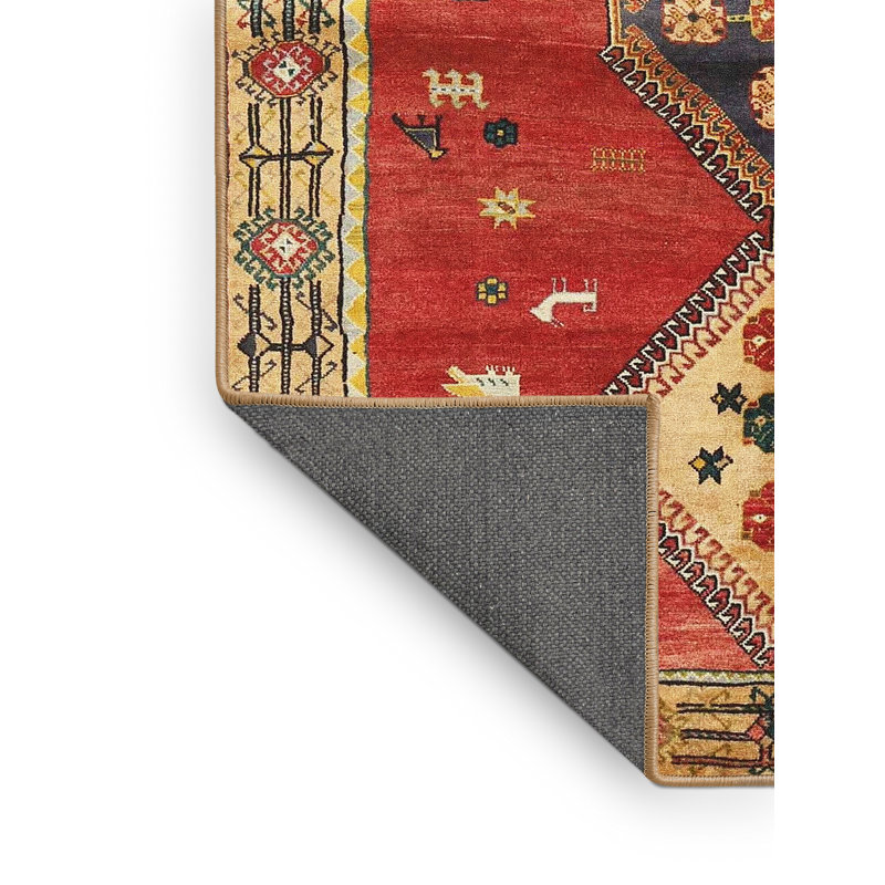 Bairiki Oriental Indoor Rug, Rectangle 7' x 9'