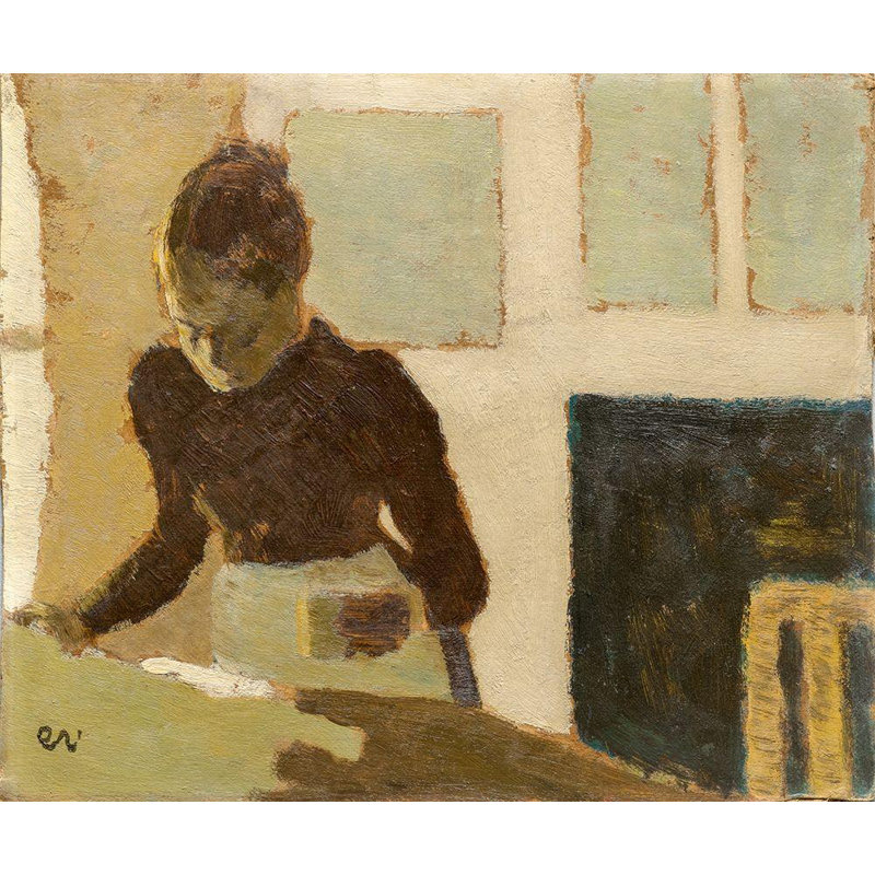 Art sur toile tendue avec Red Barrel Studio®, vuillard, Édredon, H 15 po x l 17 po