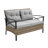 4 Piece Outdoor Conversation Set-890374256