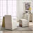 Versatile Upholstered Dining Chairs With Hidden Storage And Smooth Casters-745794783