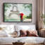 Impression sur toile «Tropical Paris Romance»-82066679