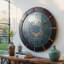 Solid Wood Wall Clock