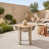 Teck naturel beige