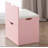 Dressing Table and Stool, 3-in-1 Multifunctional Dressing Table Set, Featuring Three-color Lighting Modes, HD Mirror, Two Sliding Drawers, and a Hidden Storage Stool-1619251650