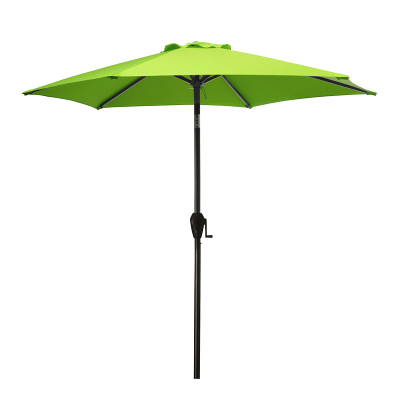 Parasol de marché à 2 niveaux 132 po Beka, Vert, L 90 po x P 90 po