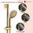 Calliope Wall Mounted 3 Function Retro Shower System with 3 Setting Handheld-79731930