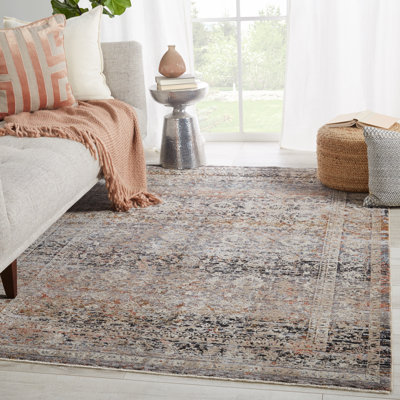 Tapis oriental noir de jais / naturel / oriental