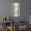 «Bunny Kisses 2 Beige» par Laura Marshall, art mural en métal-102872395