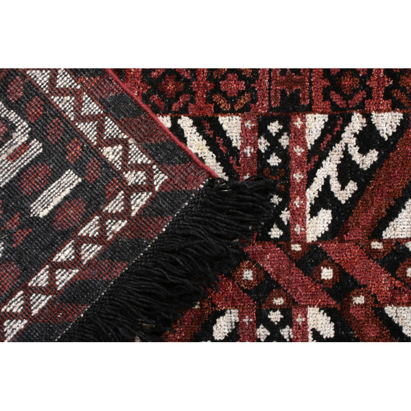 Burano Geometric Area Rug, Runner 3' x 10'