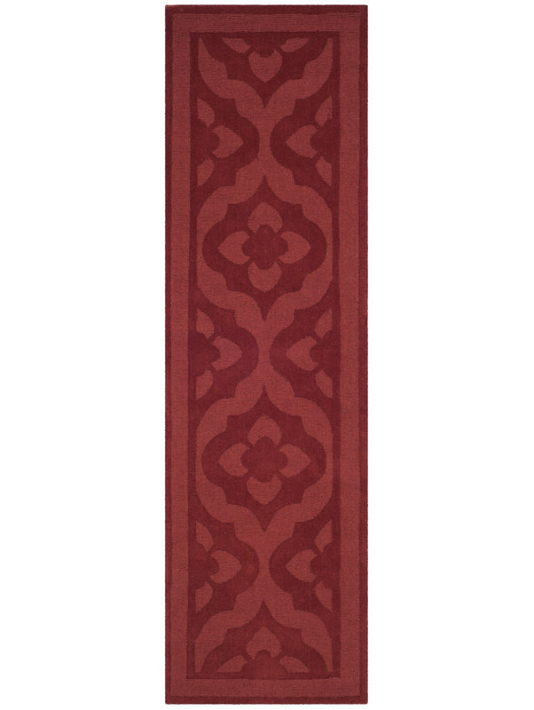 Trombetta Hand Tufted Wool And Cotton With Latex Floral Rug, Runner 2'3" x 8'