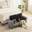 Banc de rangement rembourré-473026183