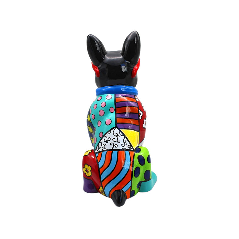 Trinx Plus Groovy French Bulldog With Glasses - 14" Tall