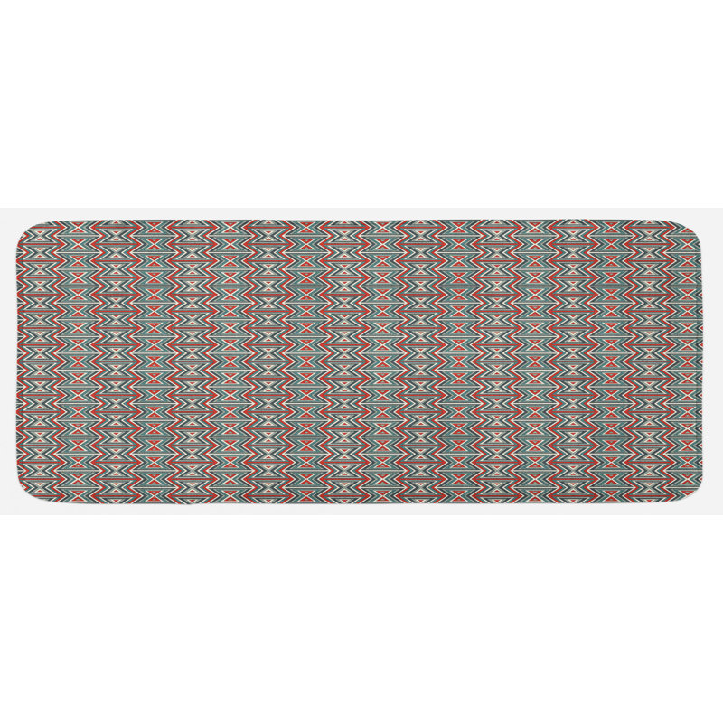 Rustic Synthetic Kitchen Mat