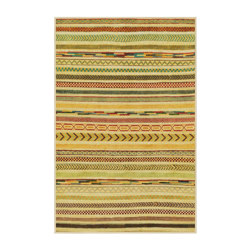Abstract Indoor Rug, Runner 2' x 5'