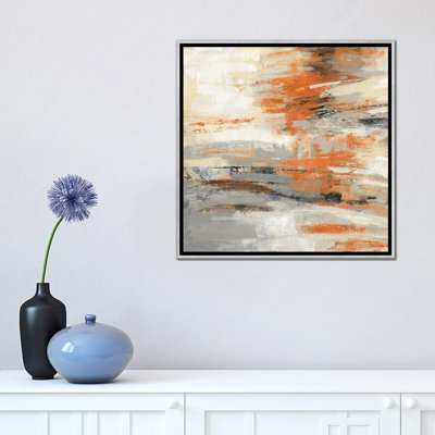 «Golden Dust Crop Orange» par Silvia Vassileva - reproduction d'art