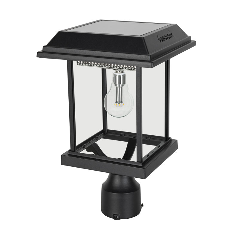 Aspen Ii Solar Post Light With 3" Fitter