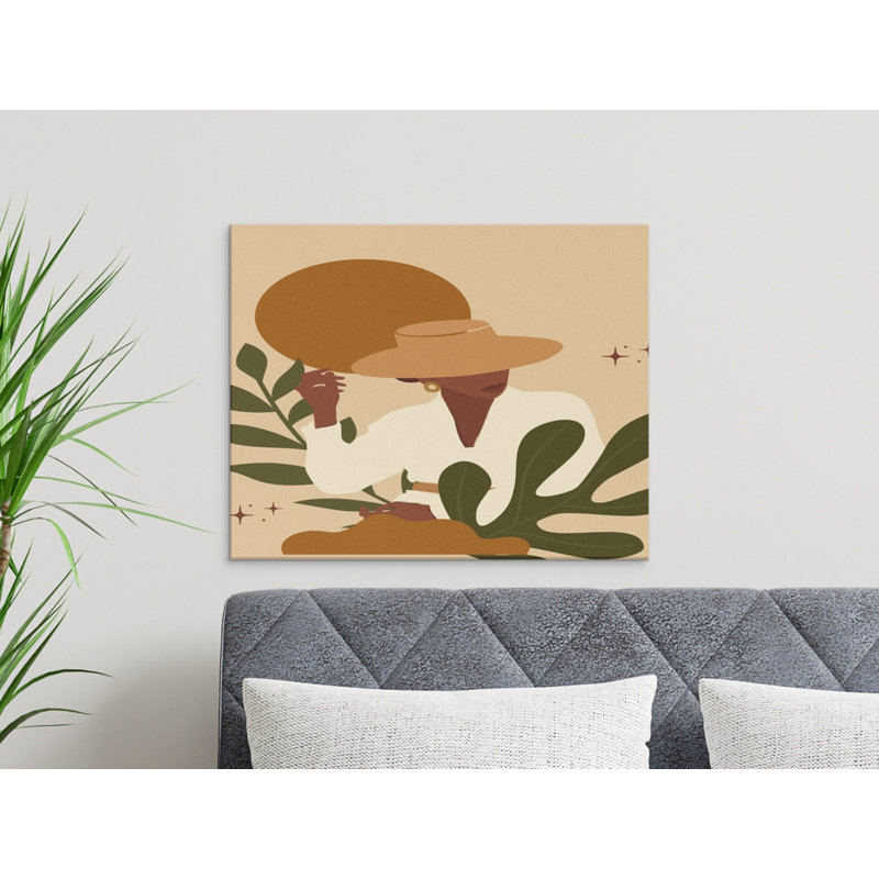1 Piece Wrapped Canvas Wall Art Set, 30.48 cm H x 40.64 cm W