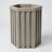 Hexagon Column Planter Sm - Grey Brown-129887703-129887704