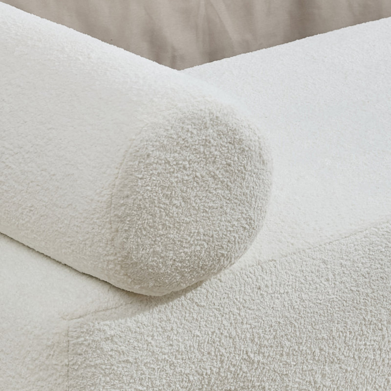 Banc de repose-pieds Bulwell , Beige