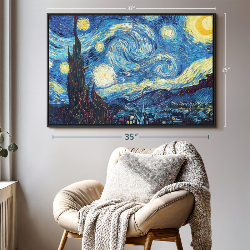 " Starry Night ", 37" H x 25" W