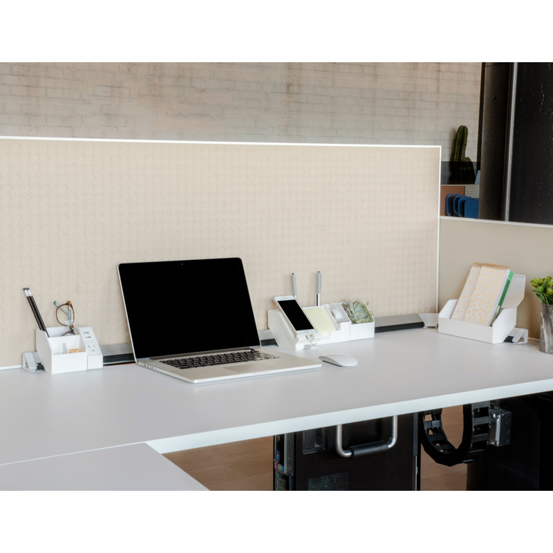 Plastic Desk Organizer Set