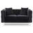 Paige Mid Century Modern Velvet Loveseat-61068339