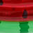Plastic Round Inflatable Pool 10.5'' H x 12'' W x 3.375'' L