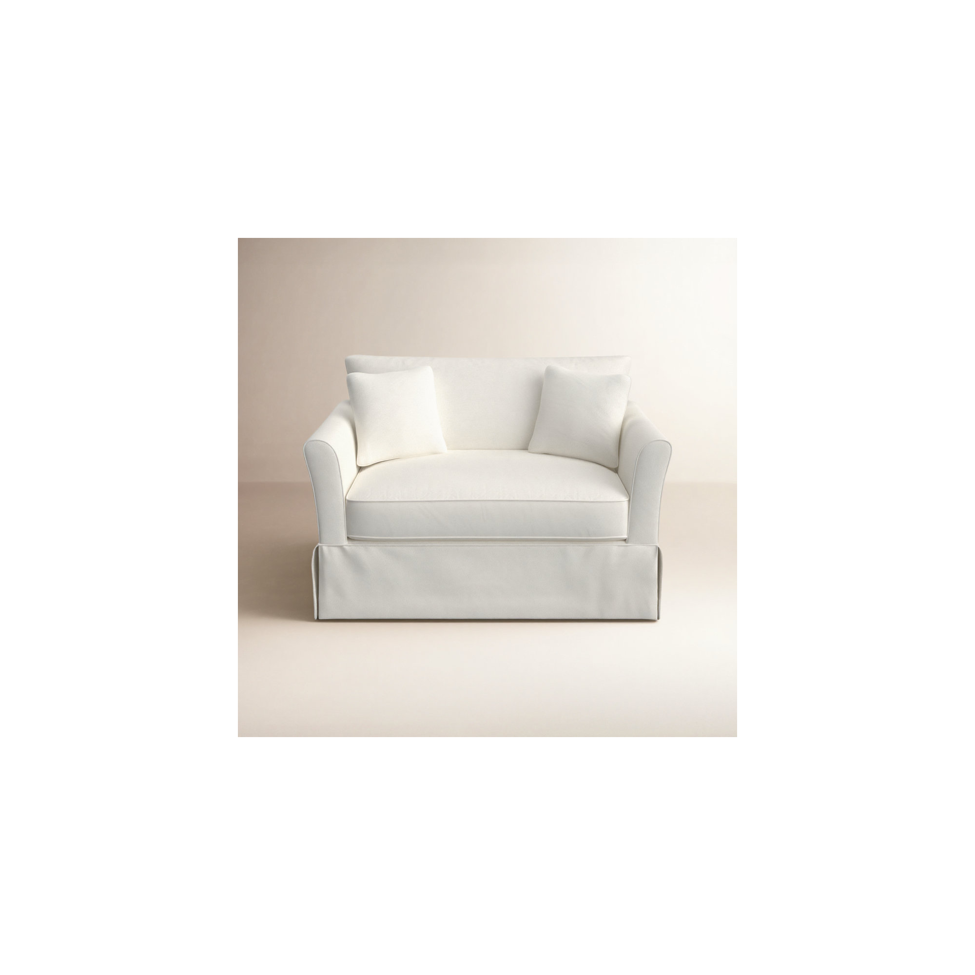 Shelby Upholstered Chair And A Half, Davis Fog Performance Bouclé