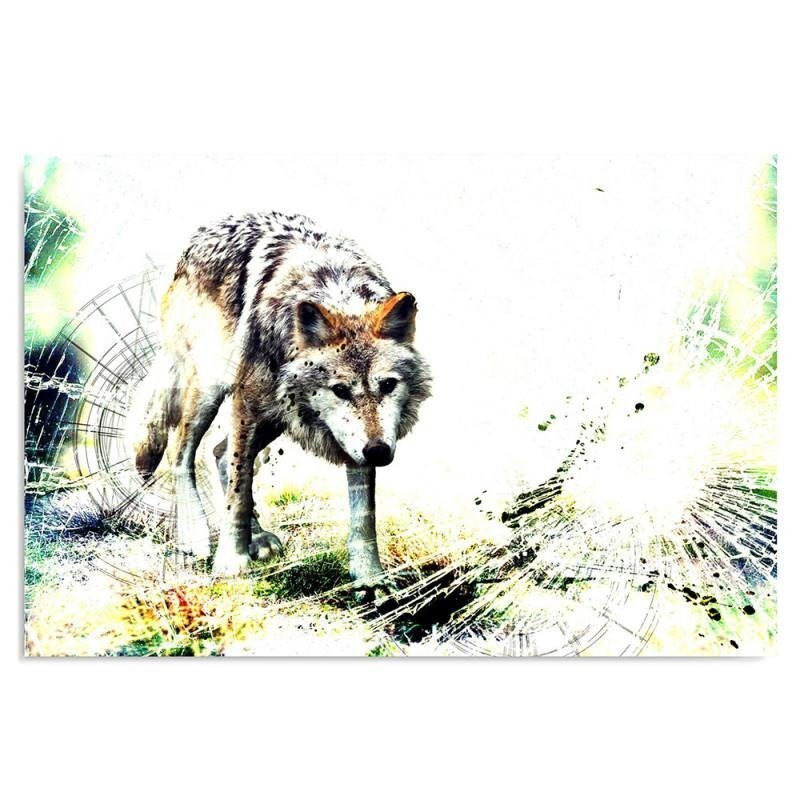 Leinwandbild Wolf