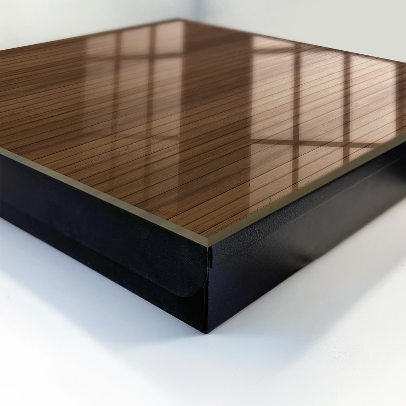 Key storage cabinet, Opens to the right, 30x30x5, White, Vertical pattern of wooden boards - harmonious composition, 