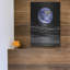 «Earth from Moon», art mural en métal-1810877172