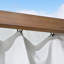 Écran de remplacement pour pergola rétractable mauve-87037584-87037585