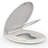Soft Close Commercial Toilet Seat with Built-in Toddler Potty Training - No Wiggle, Durable PP, Easy Install & Clean, Fits 17" Round Toilets, All Biscuit Colors-125827763