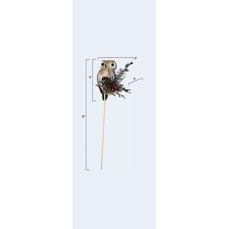 Hibou 3" sur branche