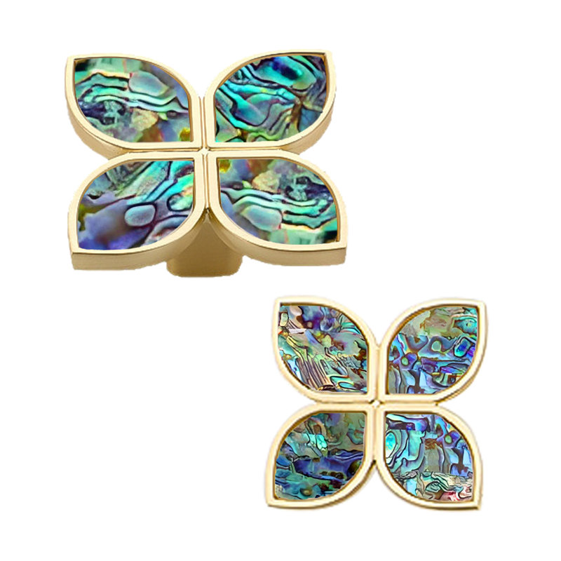 mother of pearl cabintes knobs