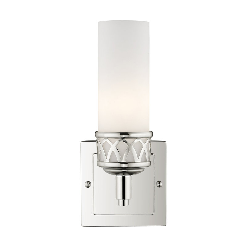 Wallasey Armed Sconce, Polished Chrome