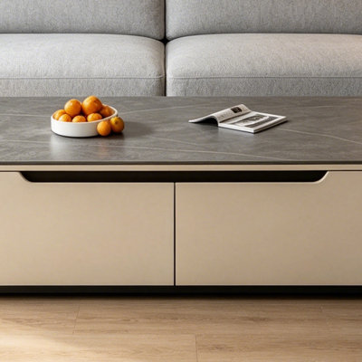 Sleek Coffee Table with Storage