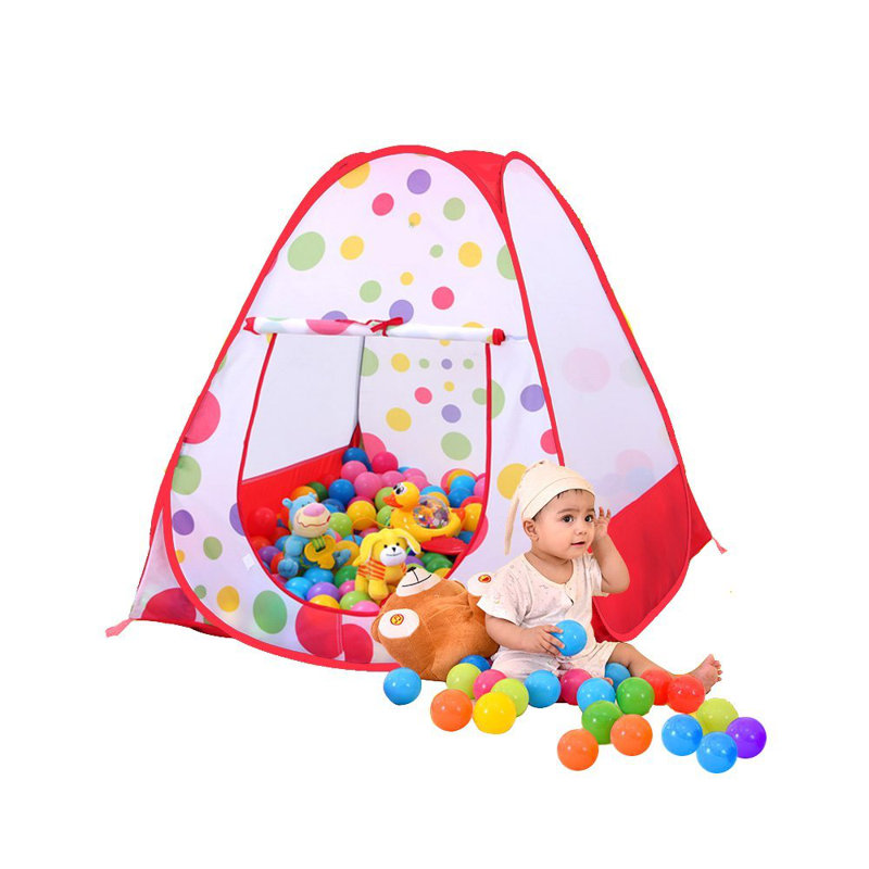 ICorer 38.5'' W x 38.5'' D Indoor / Outdoor Polyester Pop-Up Play Tent