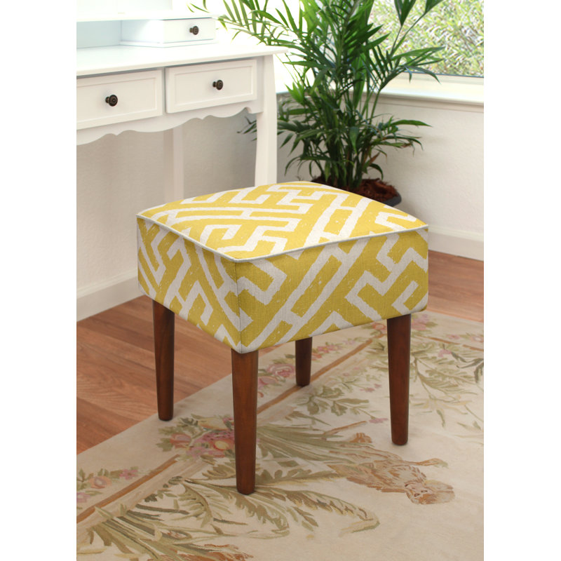 Tabouret de coiffeuse Même, Moutarde