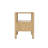 Masie 1-Drawer Oak Nightstand, Light Oak