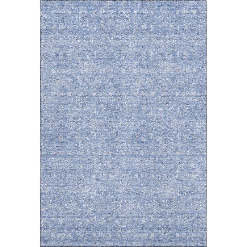 Premium Machine Washable Prisco Sky Rug, Rectangle 5' x 7'6"