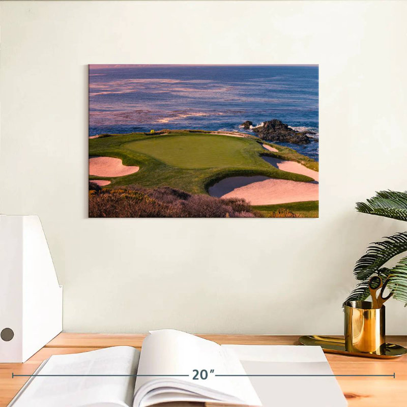 Sireci Golf At Pebble Beach, 8" H x 12" W