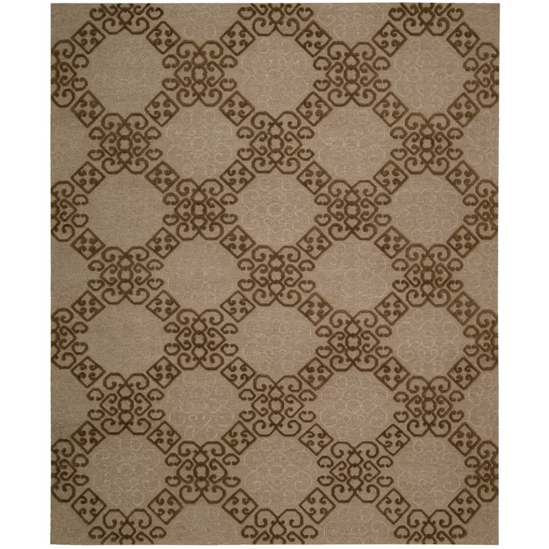 Veney Wool Abstract Indoor Rug, Rectangle 7'9" x 9'9"