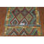 Tapis réversible en laine Kilim 7 x 7
