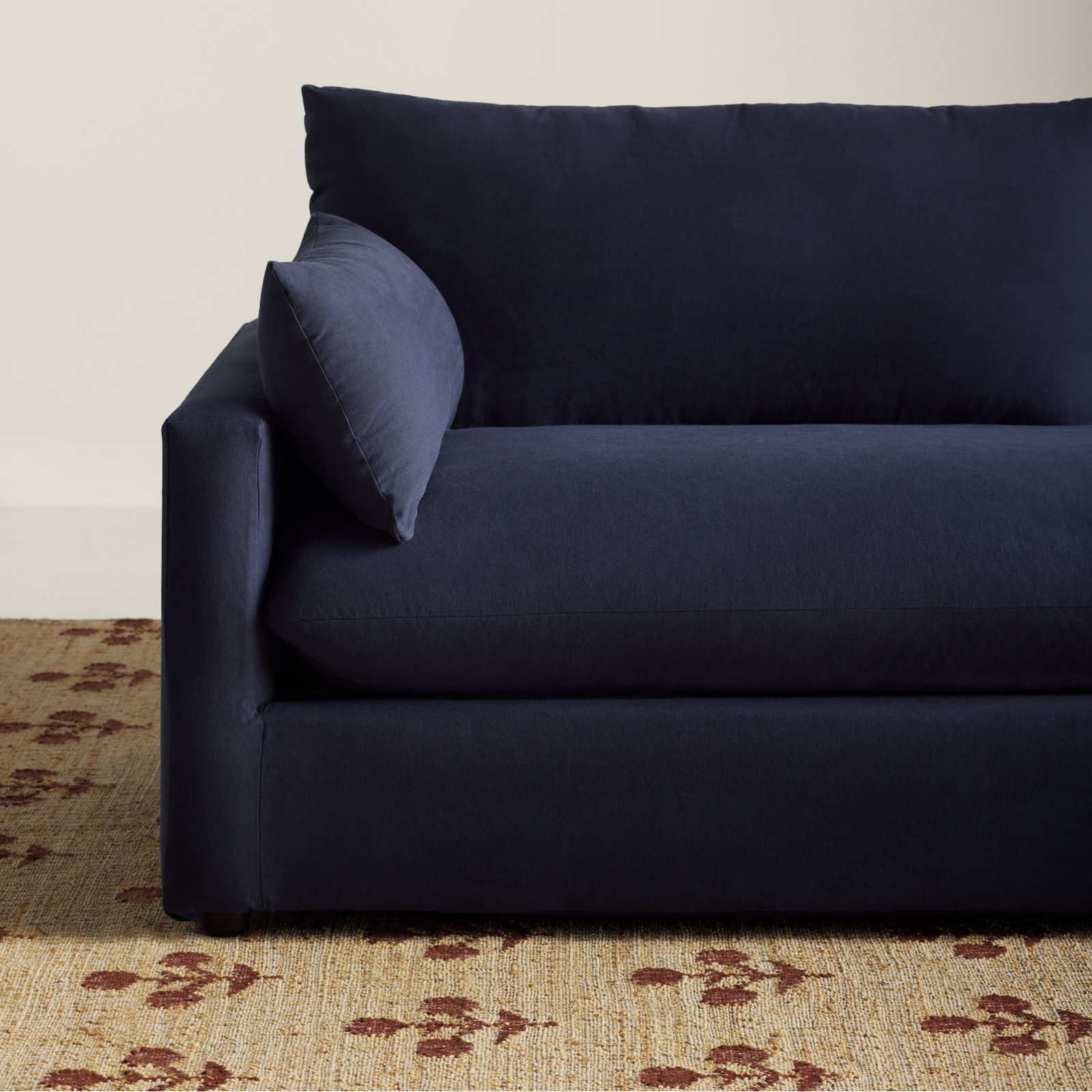 Erin Gates by Momeni Orchard Bloom Rust Hand Woven Wool and Jute Area Rug, Rectangle 8' x 10'