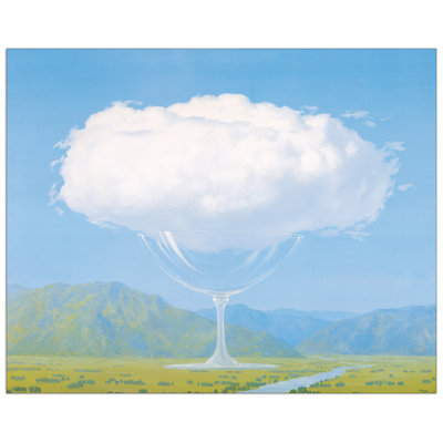 René Magritte - No Frame Print on Wood