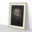 Leopard in the Dark - Framed Print-56852931-56852935
