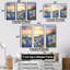 «Blue Bonnets Sunset I», ensemble d'art sur toile Blue Bonnets-107739723-107739727