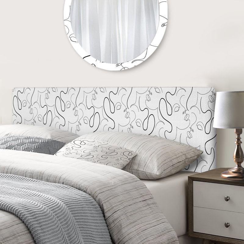 Casten Upholstered Headboard, King